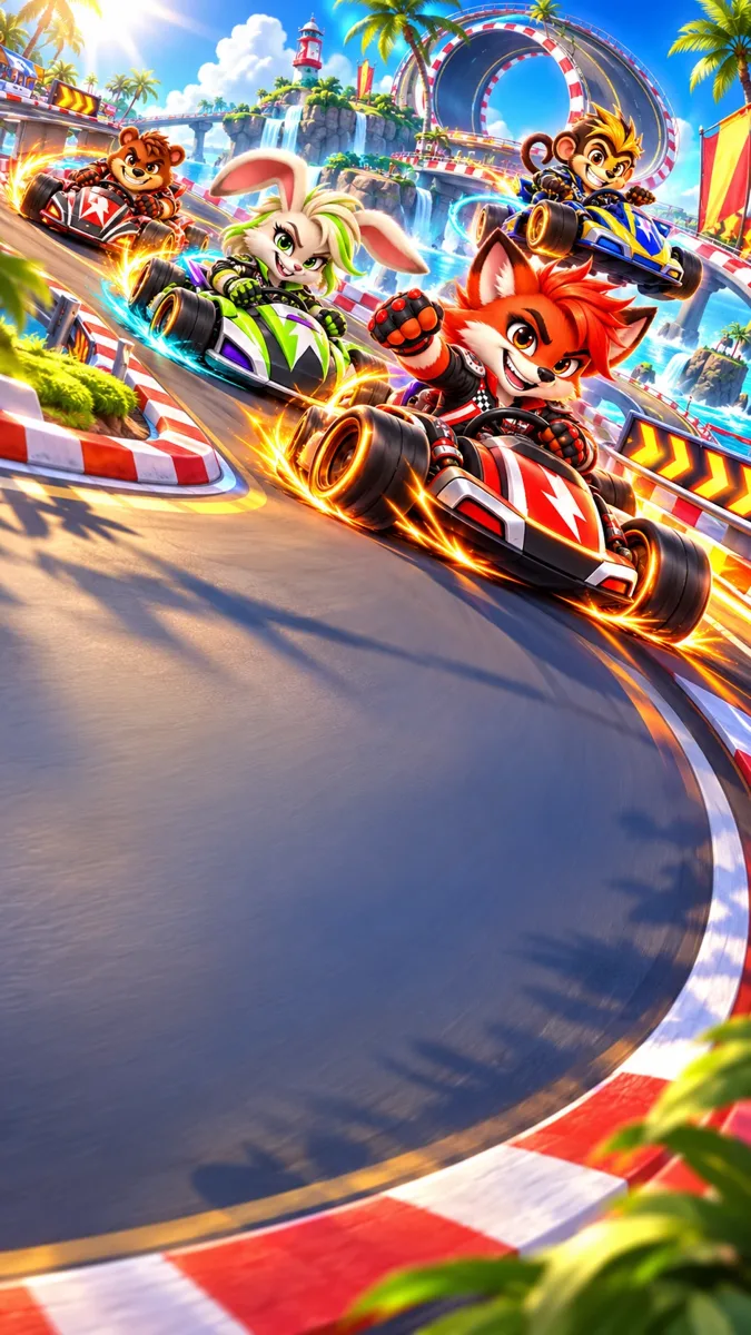 Riot Race game artwork